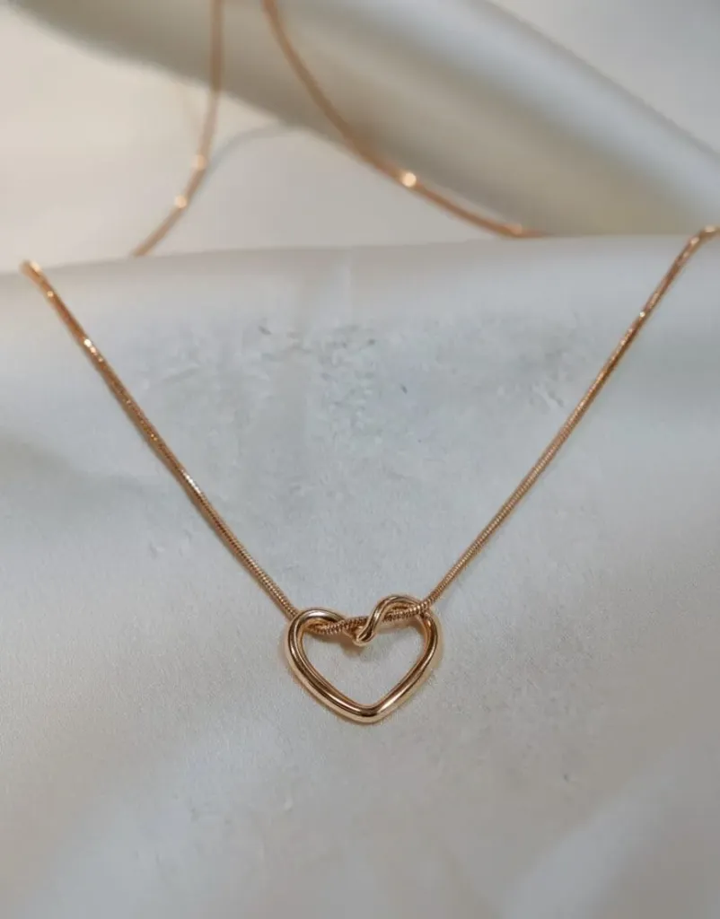 Open Heart Necklace