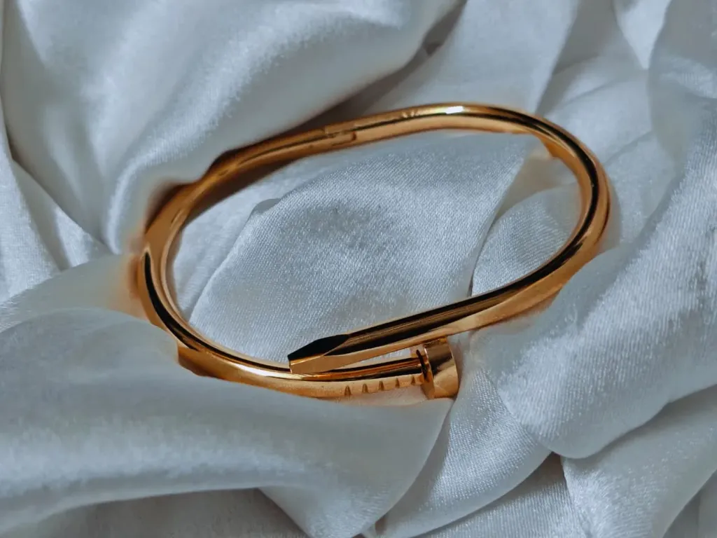 Cartier nail bracelet